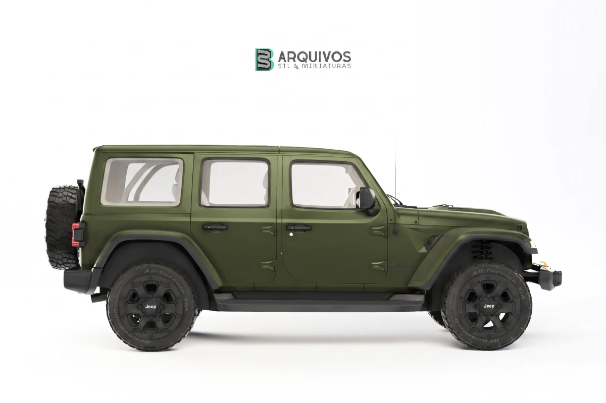 Modelo 3D STL - Jeep Wrangler 392 2022 — foto 5